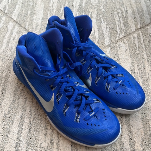 Nike Hyperdunk Lunarlon Basketball Shoes Blue Royal Z22. Size 17. main image 7
